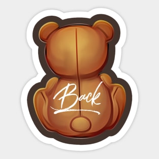 Bear Back Sticker